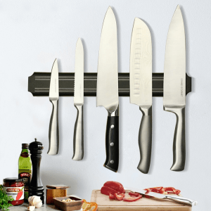 MagneKnife - Wall Hanging Magnetic Kitchen Knife Holder