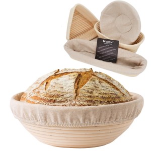 RiseNest - Eco-Friendly Natural Rattan Bread Basket