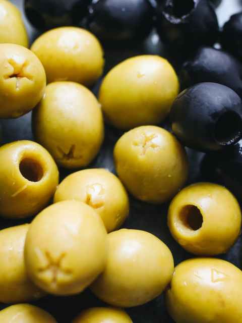 close up photo of olives